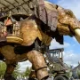 Giant elephant at the Machine d'Iles in Nantes 